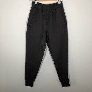 ALPHALETE  Grey Nylon Jogging Pants Size Small‎